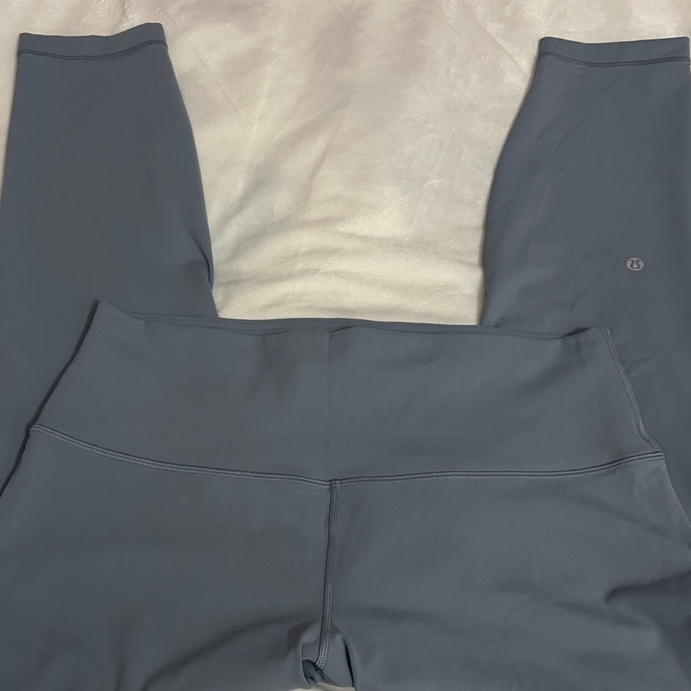Lululemon Athletica Blue High-Waisted Leggings